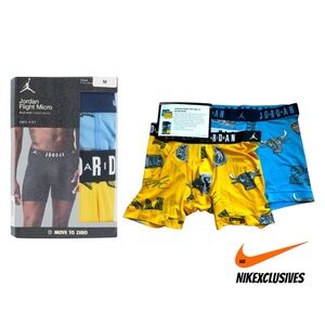 Nike Air Jordan Flight micro Men’s dri-fit Boxer Briefs
2-PACK